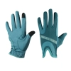Paardrijhandschoenen - Handschoenen Horka Glitter Lichtblauw