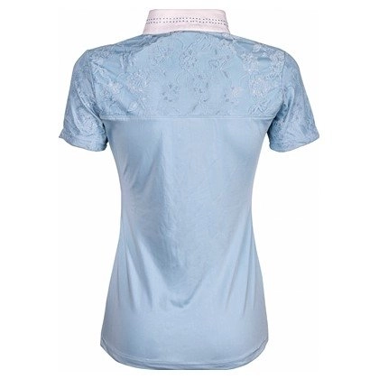 Showshirts & rijjassen - Wedstrijdshirt Venice Dames Lichtblauw