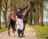 Dames paardrijbroeken - Rijlegging EQS Burgundy Full Grip